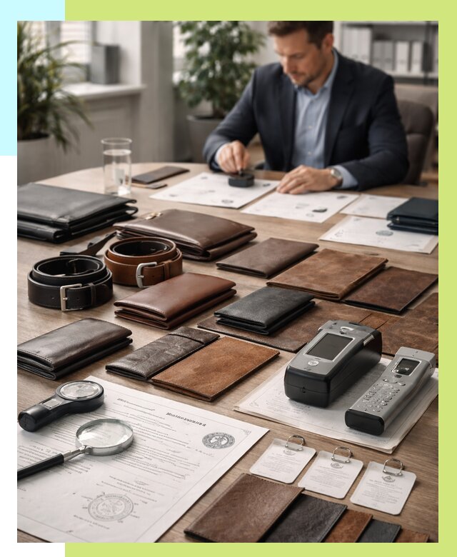 Сертификация кожаных изделий в Новороссийске от 12250 р. | Алешин-Нвр