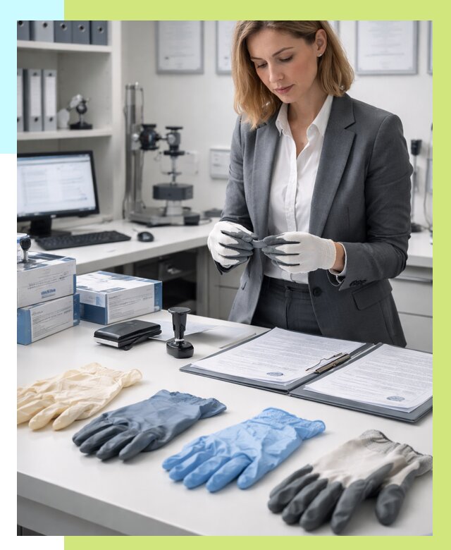 Сертификация перчаток в Новороссийске от 8677 р. | Алешин-Нвр