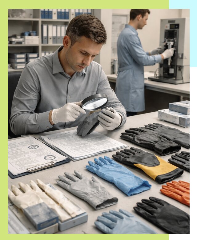 Сертификация перчаток и средств защиты продукции в Новороссийске