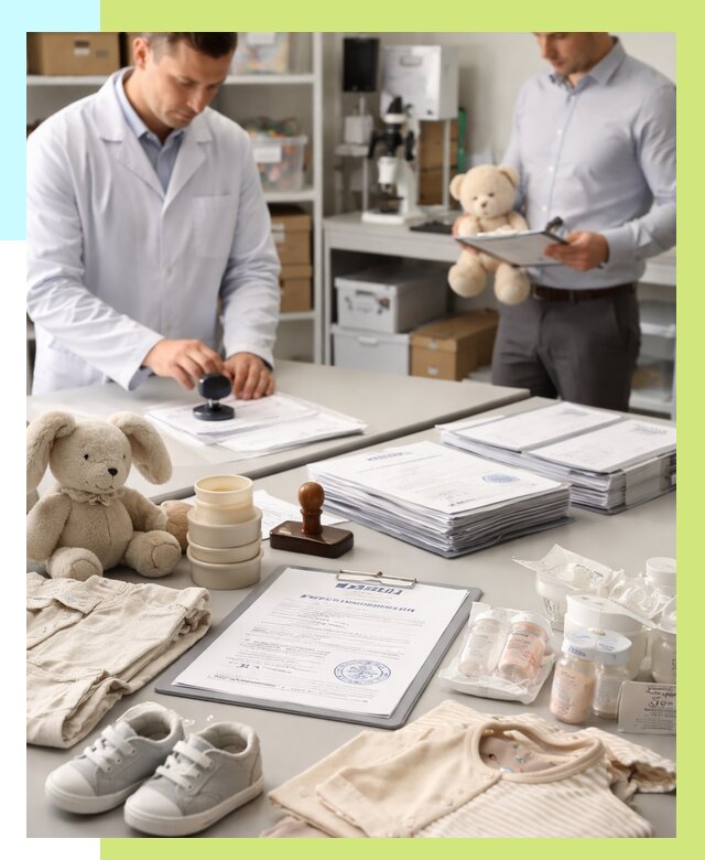 Сертификация детских товаров в Новороссийске от 15312 р. | Алешин-Нвр