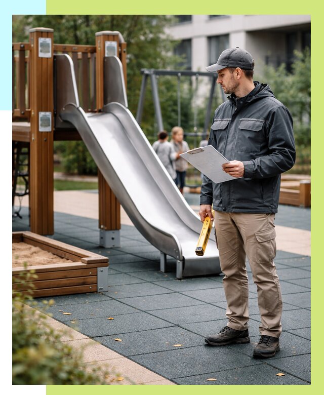 Сертификация детских площадок в Новороссийске от 25520 р. | Алешин-Нвр