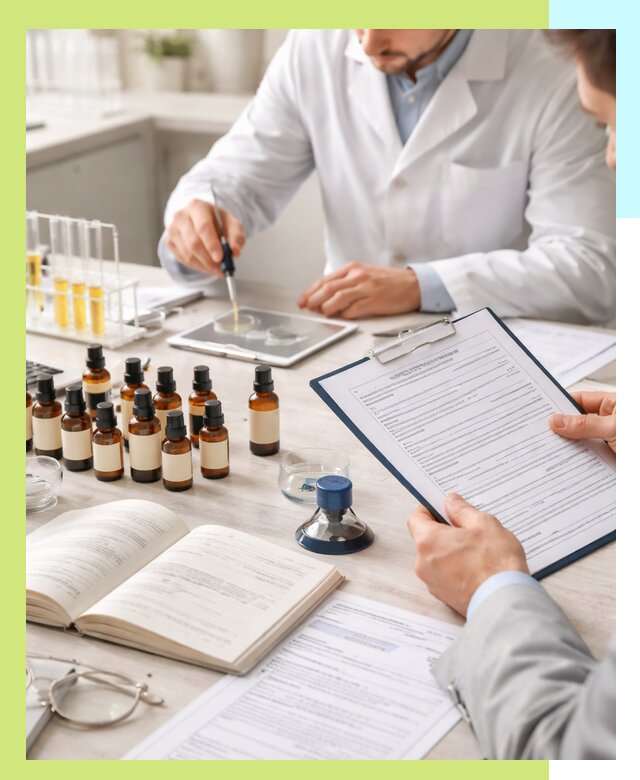 Сертификация эфирных масел и документация качества в Новороссийске