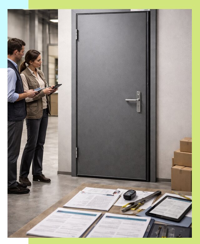 Сертификация противопожарных дверей в Новороссийске от 9187 р. | Алешин-Нвр