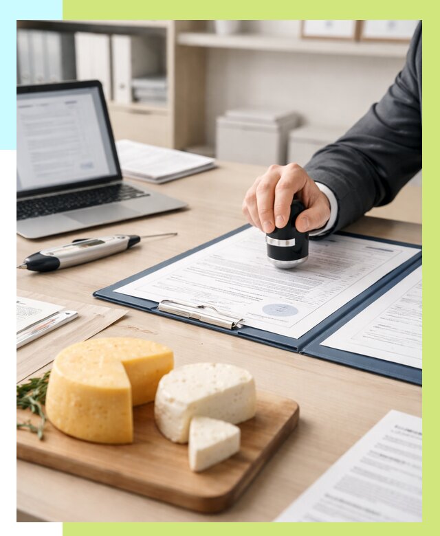 Сертификация сыров в Новороссийске от 15312 р | Сертификат на сыр Алешин-Нвр