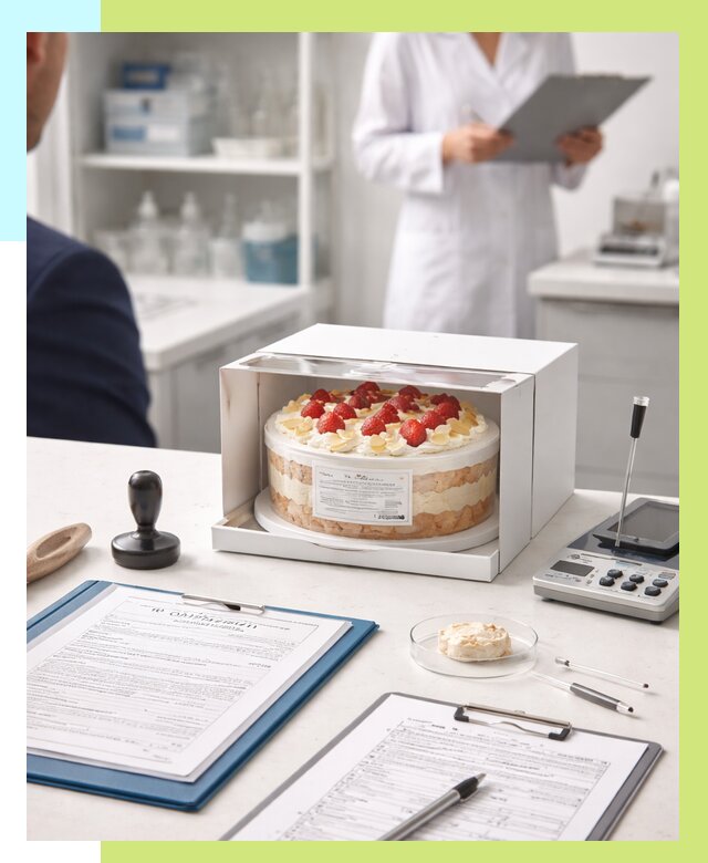 Сертификация тортов в Новороссийске от 9187 р. заказать | Алешин-Нвр