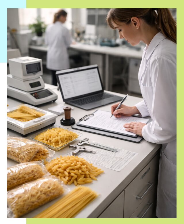 Сертификация макаронных изделий в Новороссийске от 15312 р. | Алешин-Нвр