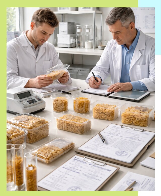 Сертификация макаронных изделий и технологической документации в Новороссийске
