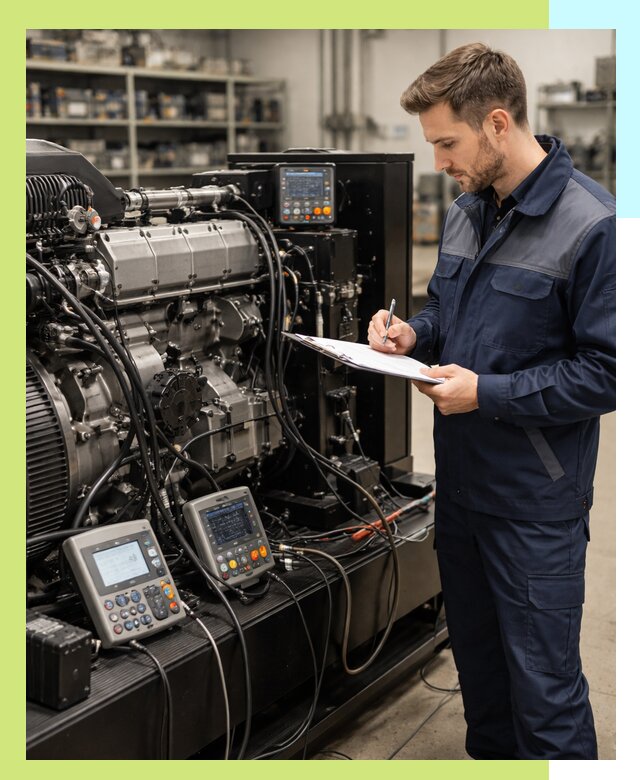 Сертификация дизельных генераторов и их оборудования в Новороссийске