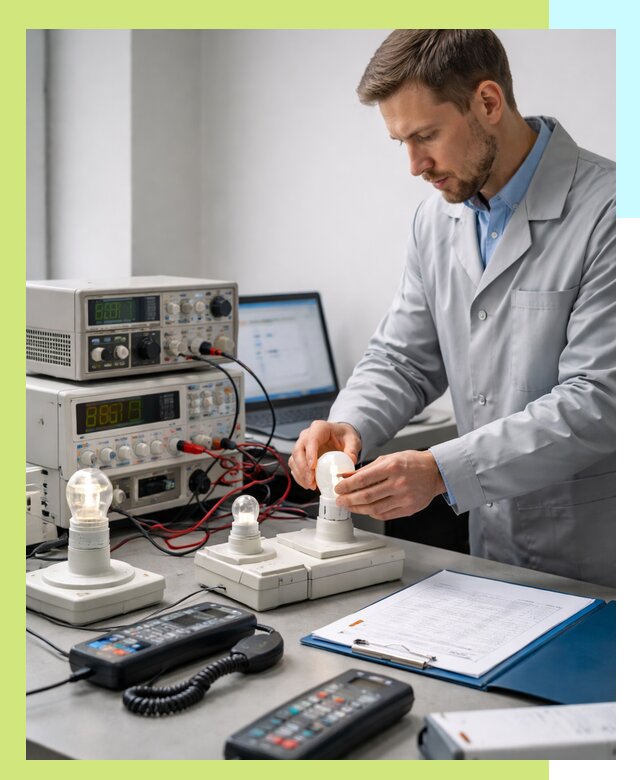 Сертификация ламп и светильников в Новороссийске по нормативам