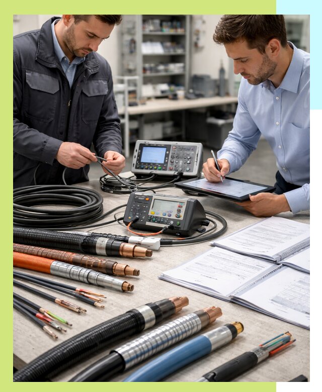 Сертификация кабеля и электропроводки в Новороссийске под ключ