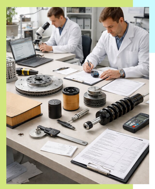 Сертификация автозапчастей и комплектующих в Новороссийске по ГОСТ