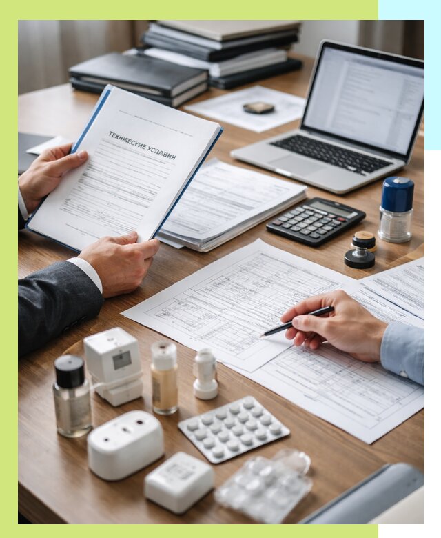 Регистрация технических условий ТУ для продукции в Новороссийске