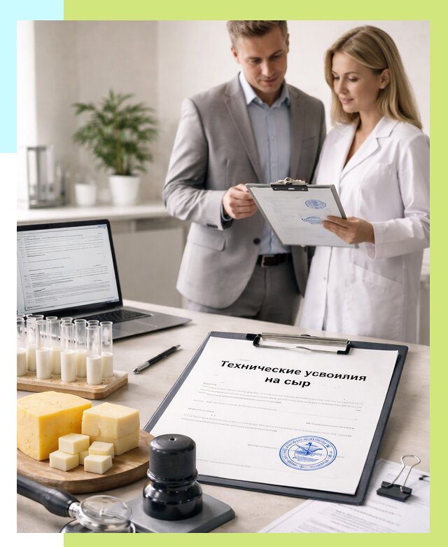 ТУ на сыры в Новороссийске срочно от 12250 р. — оформление | Алешин-Нвр