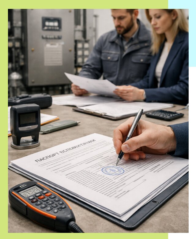 Оформление паспорта эксплуатации оборудования в Новороссийске