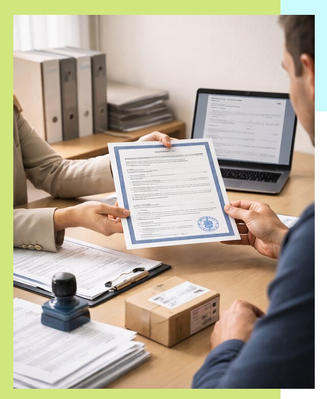 Оформление сертификата соответствия на продукцию в Новороссийске