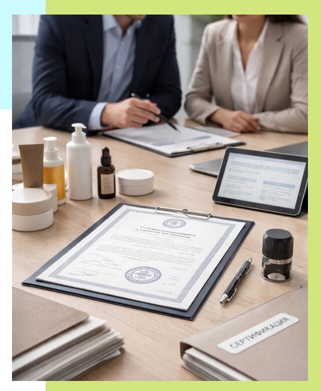 Сертификат на товар в Новороссийске от 7656 р. быстро | Алешин-Нвр