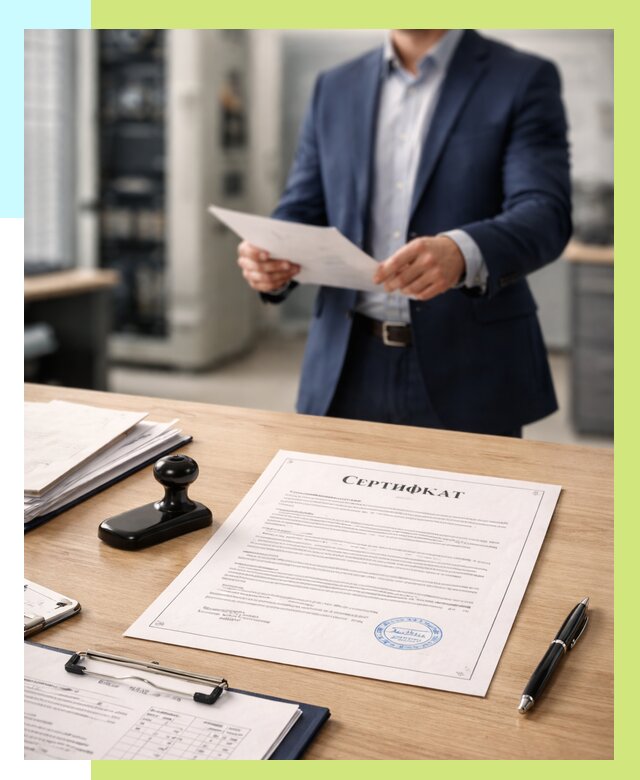 Сертификат на оборудование в Новороссийске от 15312 р. | Алешин-Нвр