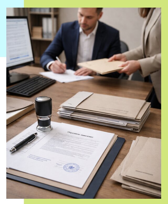 Отказное письмо для таможни в Новороссийске от 3062 р, Алешин-Нвр