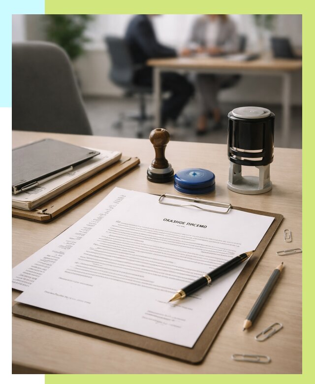 Отказное письмо для Wildberries в Новороссийске от 2552 р. | Алешин-Нвр