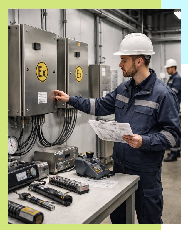 Сертификат взрывозащиты промышленного оборудования в Новороссийске