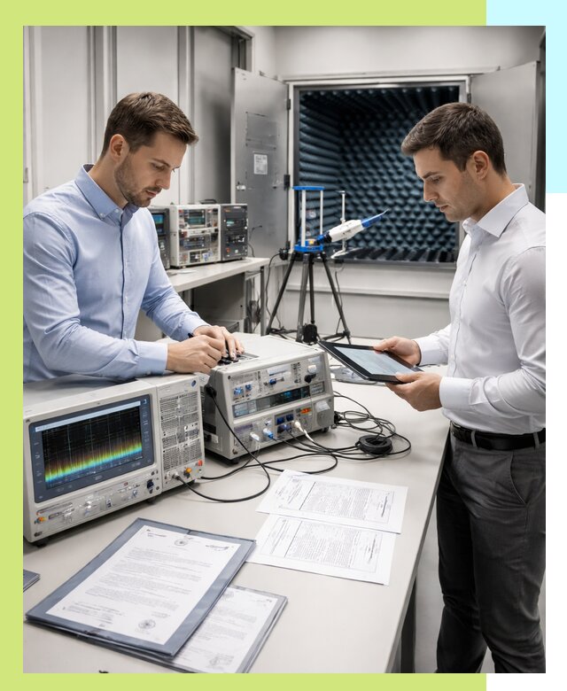 Оформление и выдача сертификата ЭМС для продукции в Новороссийске