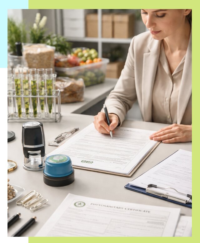 Фитосанитарный сертификат оформить в Новороссийске от 4594 р. | Алешин-Нвр