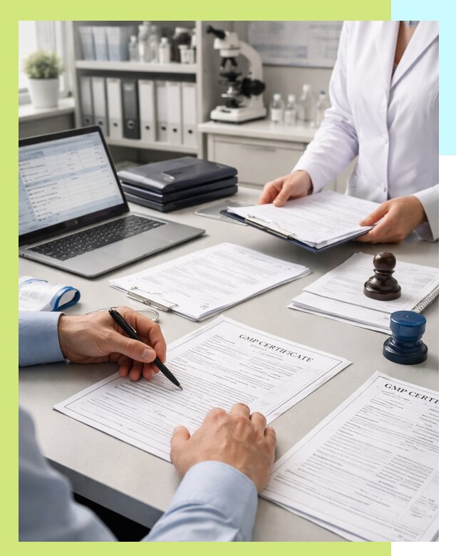 Оформление сертификата GMP в Новороссийске для фармпроизводства