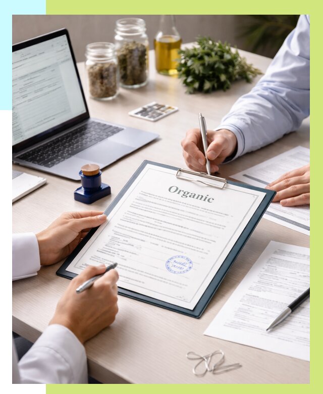 Оформление сертификат органик в Новороссийске от 30624 р. | Алешин-Нвр