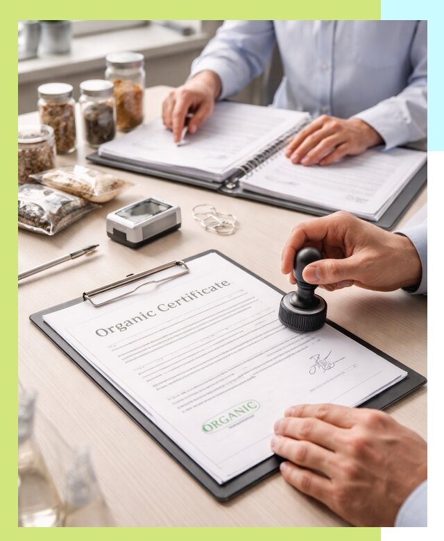 Получение органик сертификата для продукции в Новороссийске