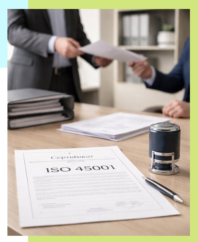 Сертификат ISO 45001 в Новороссийске под ключ от 45936 р. | Алешин-Нвр
