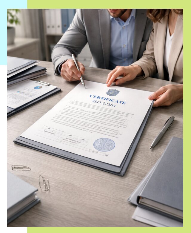 Сертификат ISO 22301 в Новороссийске от 45936 р. | Алешин-Нвр срочно