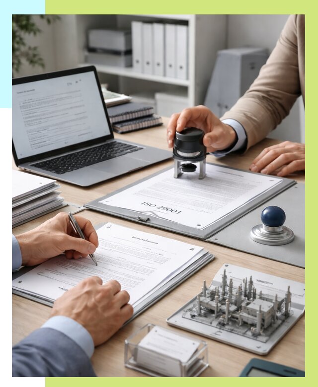 Сертификат ISO 29001 в Новороссийске под ключ от 76560 р. | Алешин-Нвр