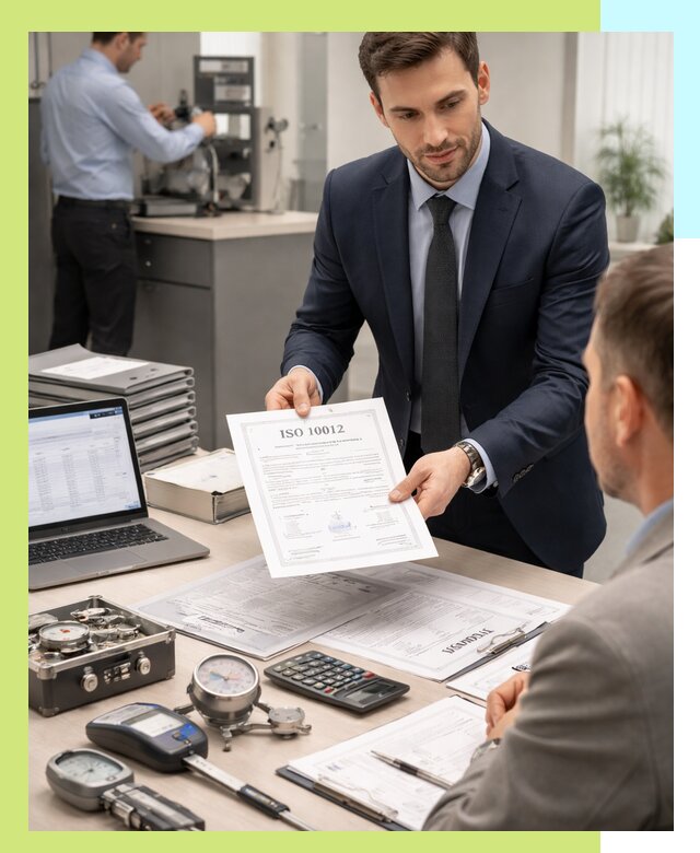 Выдача сертификата ISO 10012 по требованиям метрологии в Новороссийске