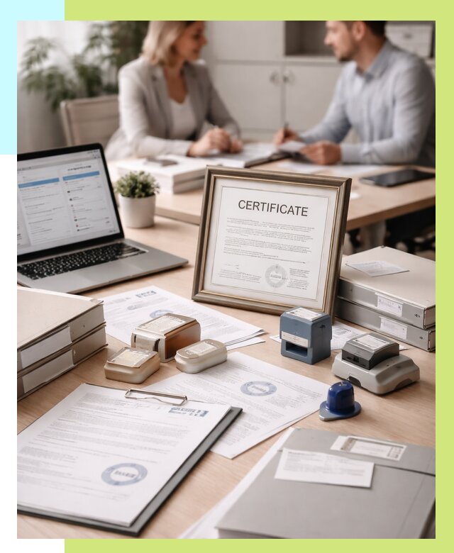 Сертификация компании в Новороссийске от 45936 р. | Алешин-Нвр — заказ